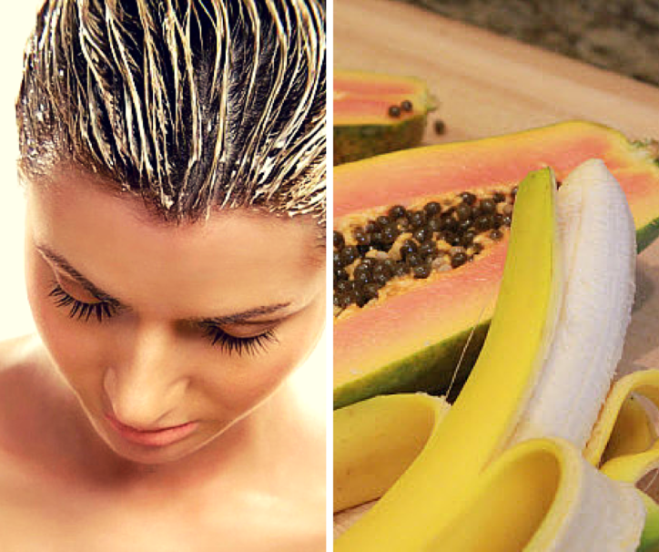 Winter Hair Care: Papaya Banana Hair Mask